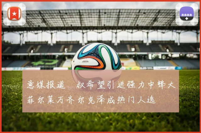 意媒报道囧叔希望引进强力中锋大菲尔莱万齐尔克泽成热门人选